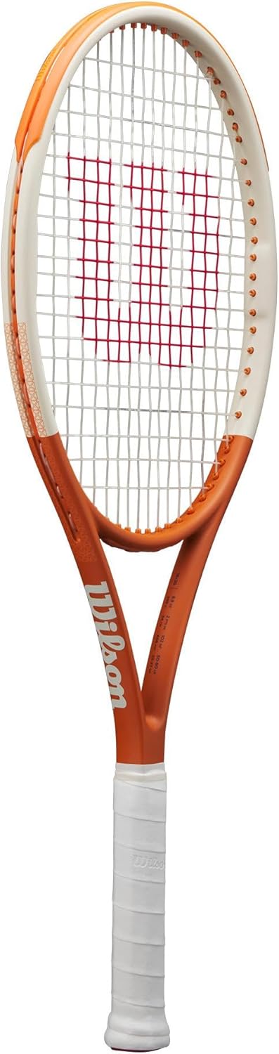 Wilson Roland-Garros Team 102 Tennis Racket 4-1/8" (1) Marineblau / Weiss, 4-1/8" (1) Marineblau / W