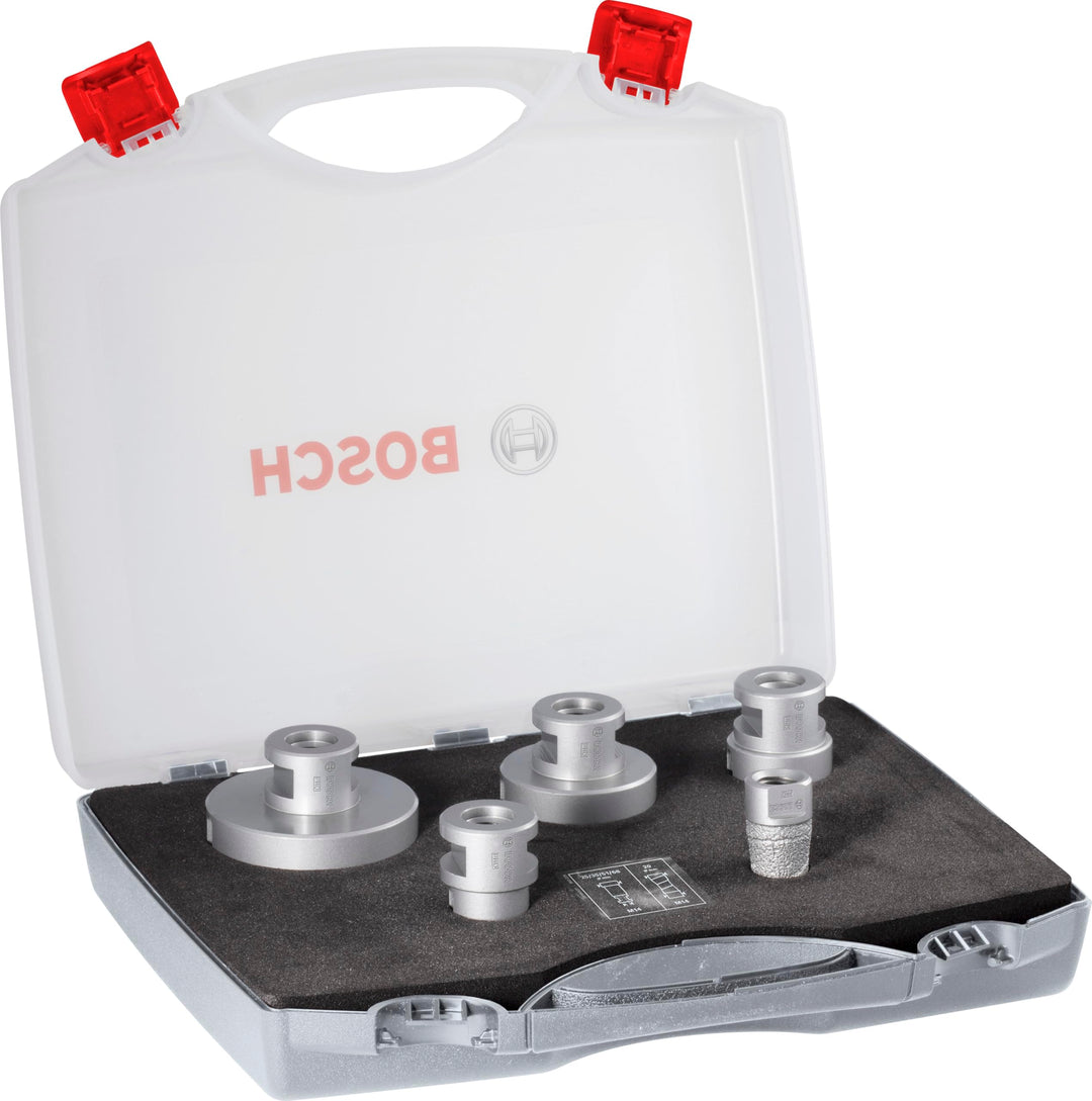 Bosch Professional 5 tlg. Diamanttrockenbohrer Dry Speed Best for Ceramic Set (für Keramik, Zubehör