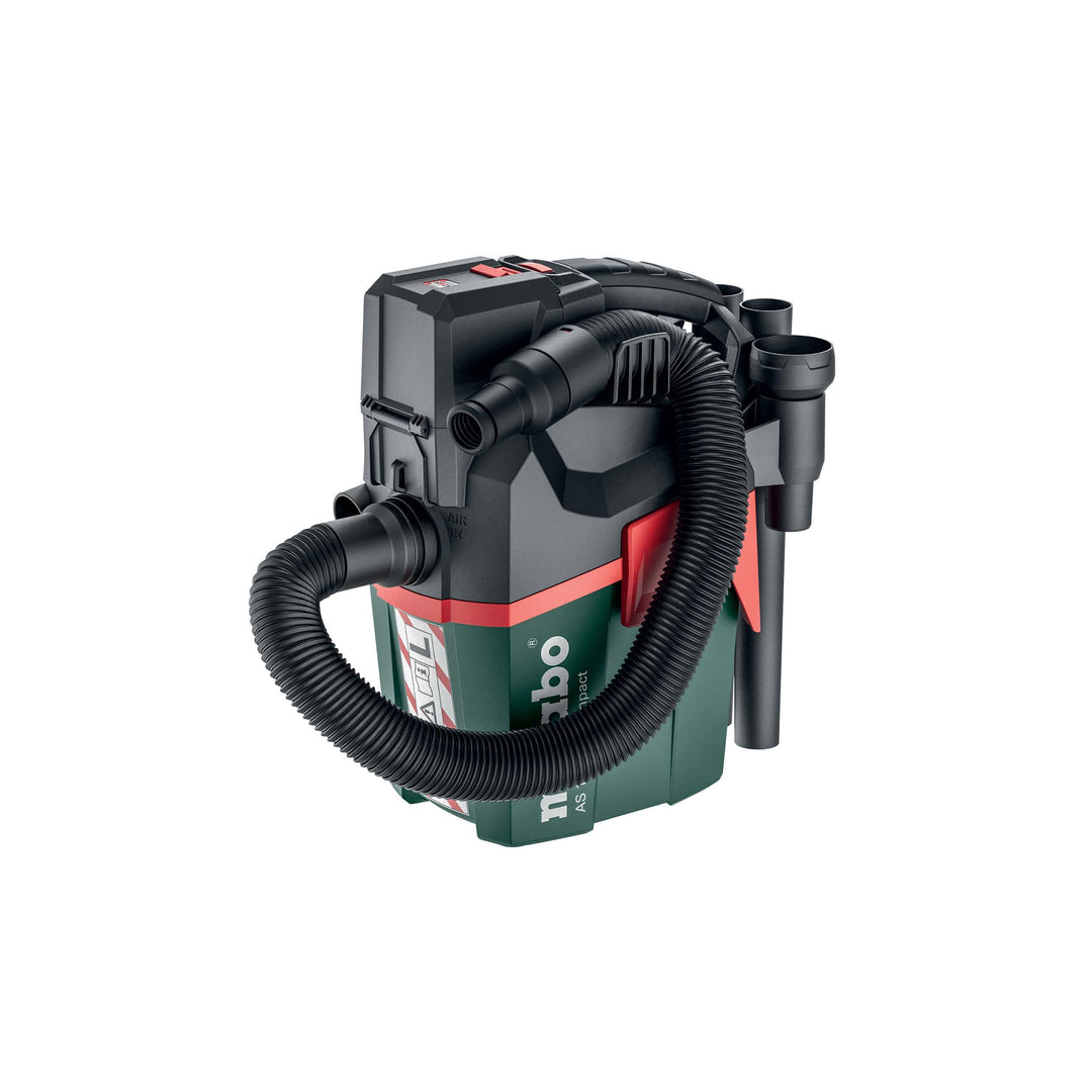 Metabo AS 18 L PC Compact Akku-Sauger 18V - Karton- mit manueller Filterreinigung - 602028850