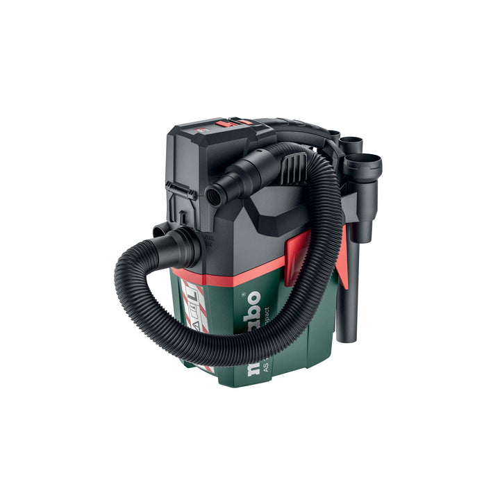 Metabo AS 18 L PC Compact Akku-Sauger 18V - Karton- mit manueller Filterreinigung - 602028850