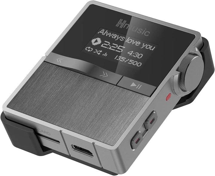 Hmusic P68 HiFi MP3 Player mit Clip, Lossless DSD Music Player Bluetooth, tragbarer Hi-Res Audio Pla