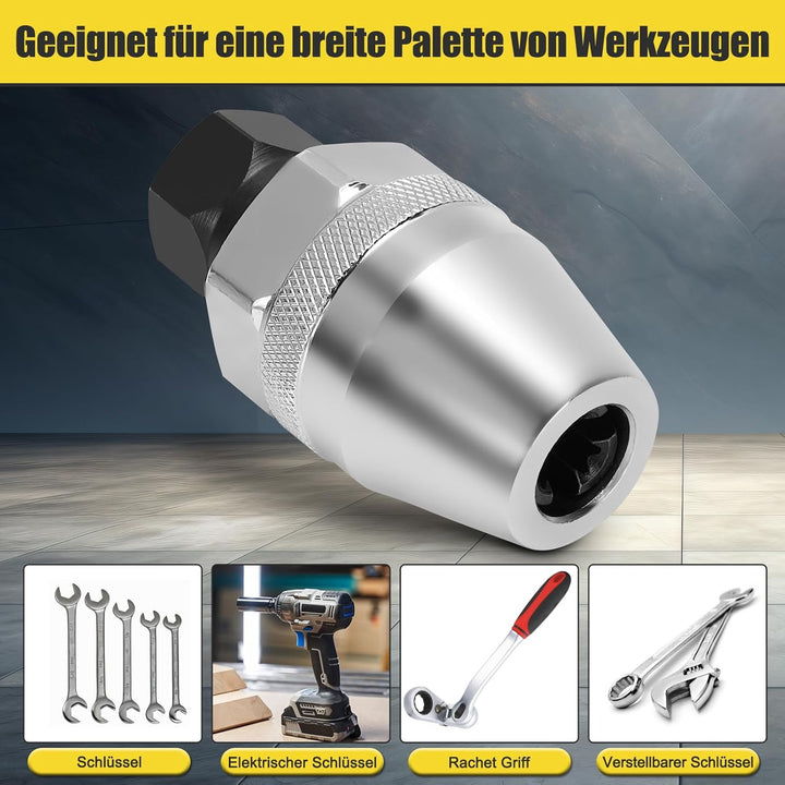 Stehbolzenausdreher, Bolzenausdreher Zum Entfernen für 1/4 bis 1/2 Zoll (6-12 mm) Bolzen, Einstellen