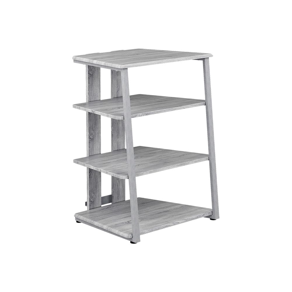 Vicco Aufbewahrungsregal Tonar, Grau, 61 x 78 cm 4 offene Ablageflächen, Grau