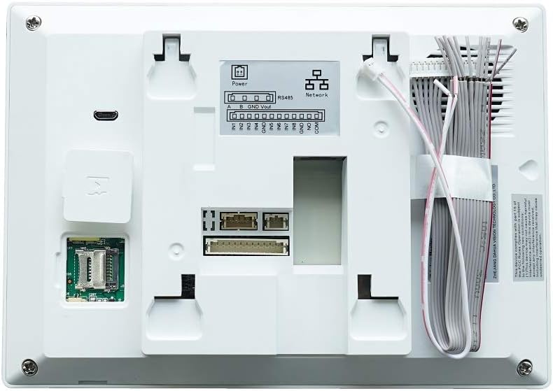 Dahua VTH5321GW-W 802.3af PoE Android 7-Inch IP Indoor Monitor, Video Intercom Monitor, Wired Doorbe