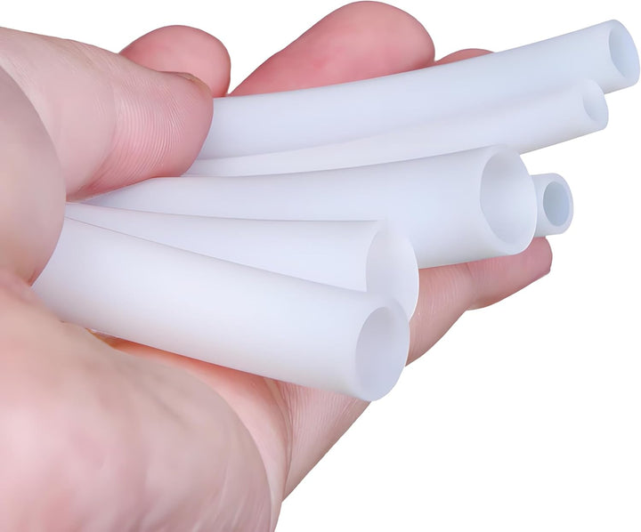 TEN-HIGH 5m PTFE Schlauch Transparenter Teflonschlauch, 5m *6 * 8 mm mm hitzebeständig ölbeständig L