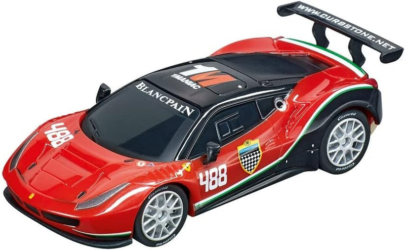 Carrera GO!!! Ferrari 488 GT3 AF Corse No.488 I Rennbahnen und lizensierte Slotcars | bis zu 2 Spiel