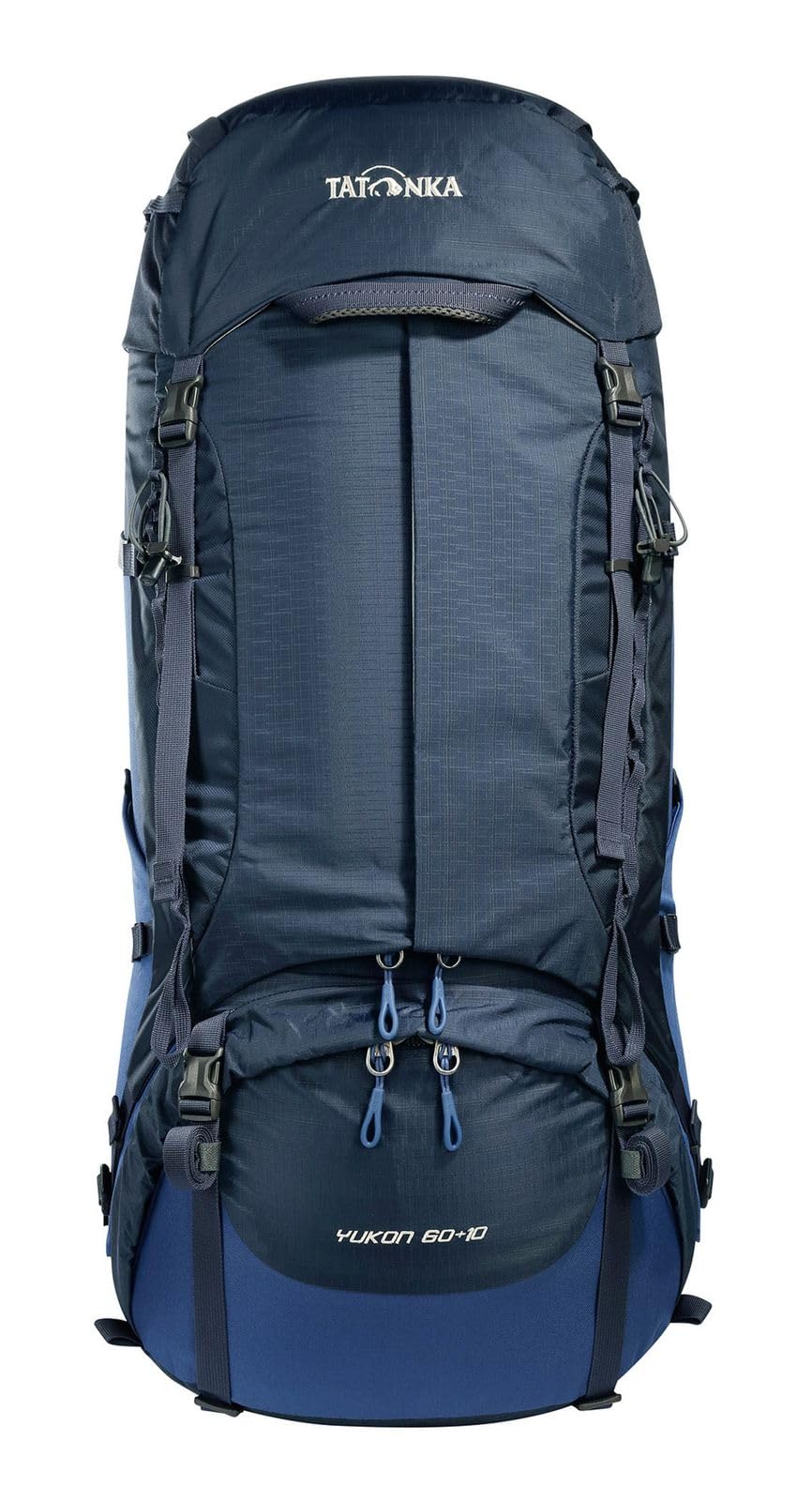 Tatonka Unisex Yukon 60+10 Rucksack (1er Pack) 60+10 Liter Navy / Darker Blue, 60+10 Liter Navy / Da