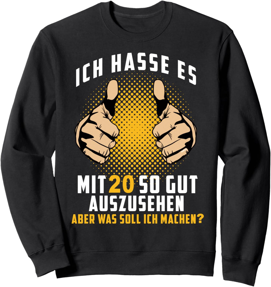 20. Geburtstag Geschenk Idee 20 Jahre Männer Jahrgang 1999 Sweatshirt
