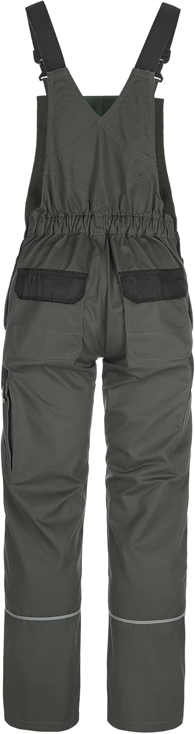 TMG | Arbeitslatzhose für Herren, Style Light Arbeitshose mit Kniepolster & Taschen, ideal für Somme