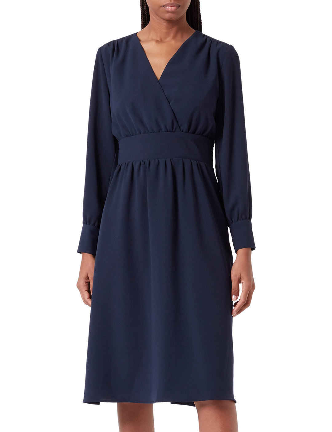 Seidensticker Damen Kleid 36 Dunkelblau, 36 Dunkelblau