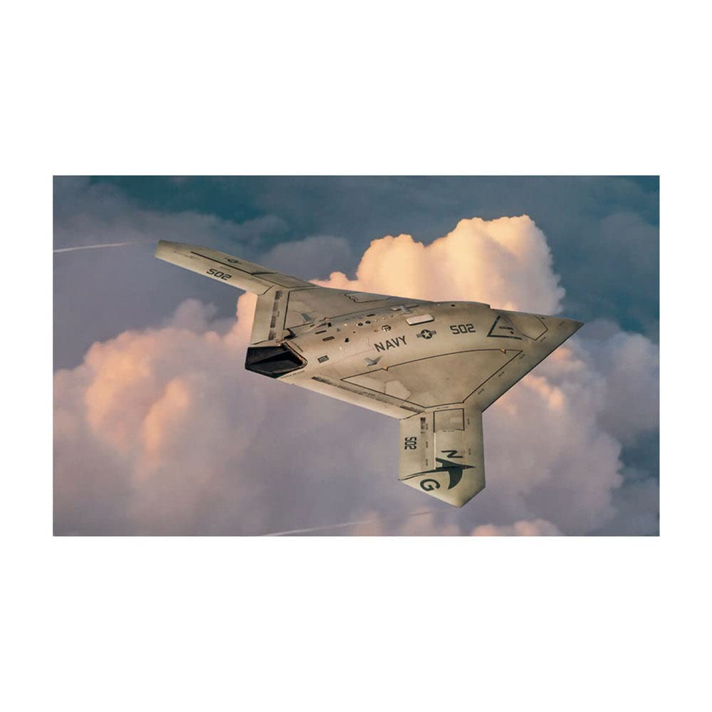 ITALERI 1421S - 1:72 X-47B , Modellbau, Bausatz, Standmodellbau, Basteln, Hobby, Kleben, Plastikbaus