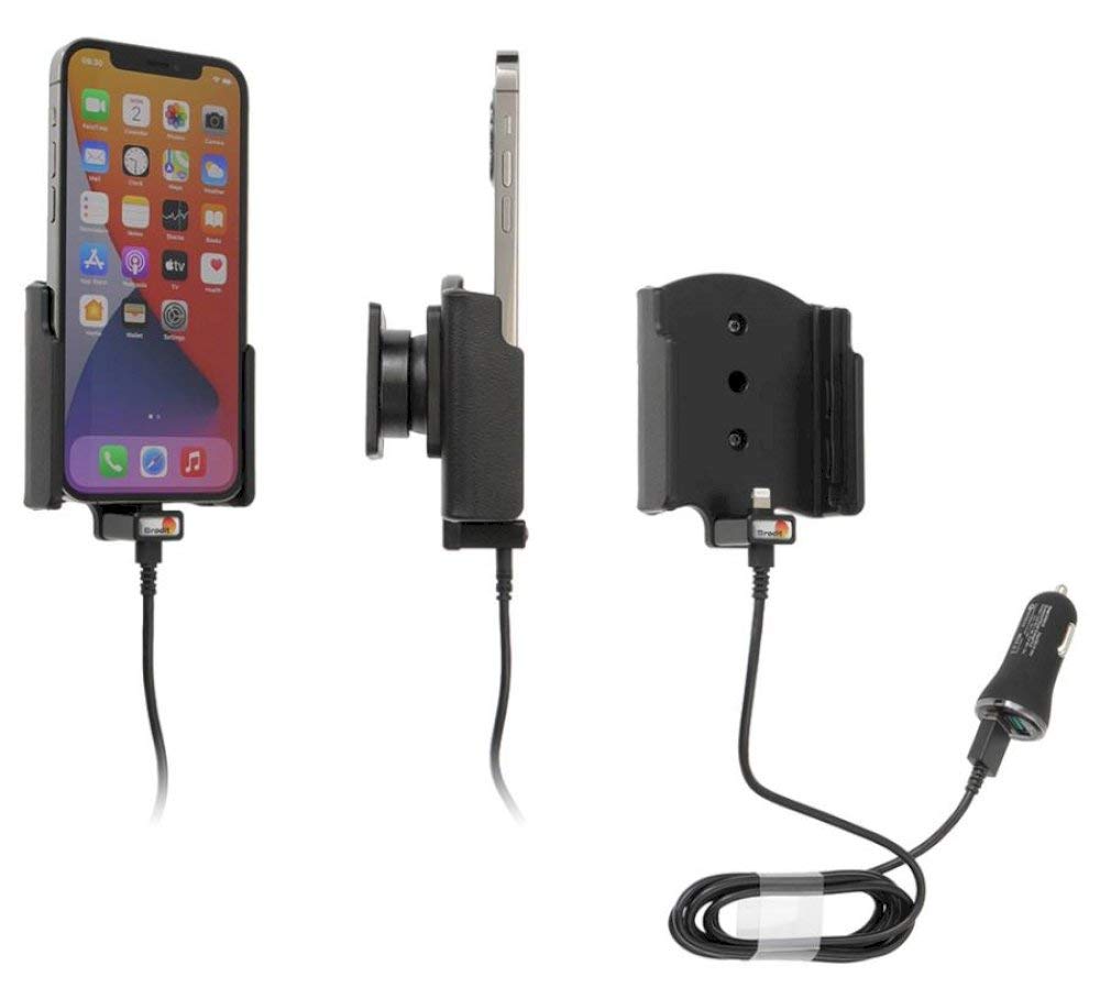 Brodit Gerätehalter 721235 Made IN Sweden mit Ladefunktion für Smartphones - Apple iPhone 12, iPhone