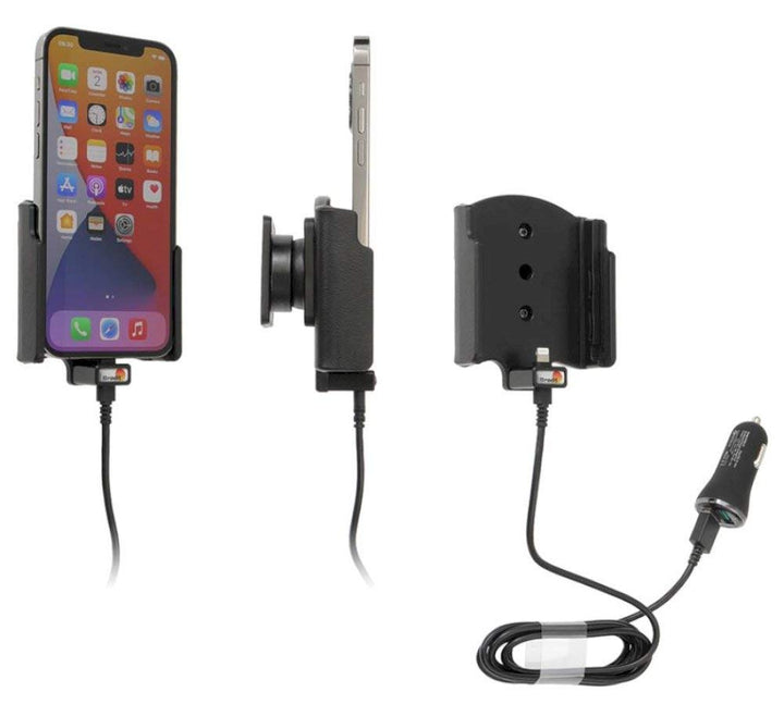 Brodit Gerätehalter 721235 Made IN Sweden mit Ladefunktion für Smartphones - Apple iPhone 12, iPhone