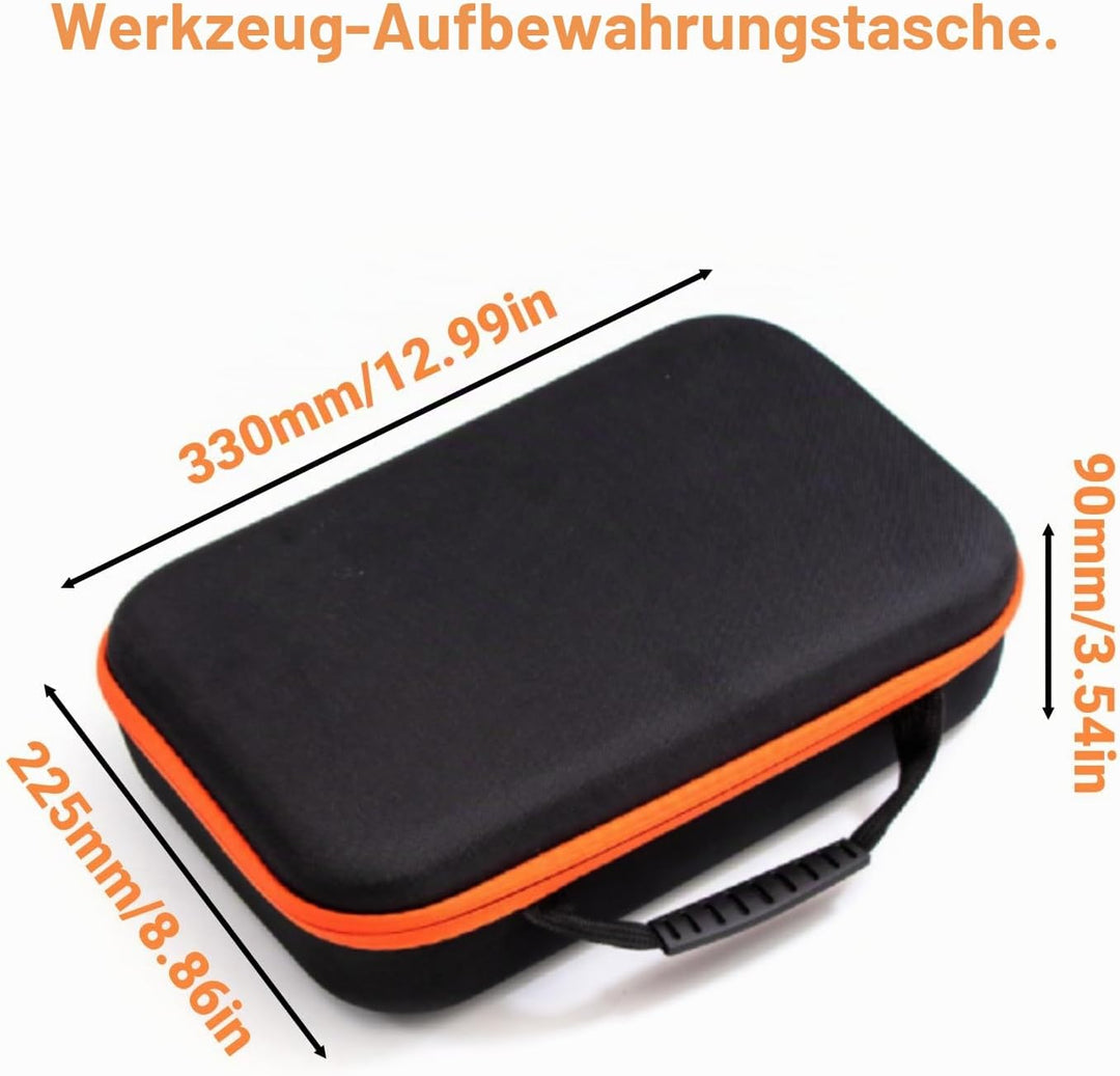 Werkzeugtasche mit Grosser Kapazität Tragbarer Elektriker Werkzeugaufbewahrung Tasche mit Reissversc