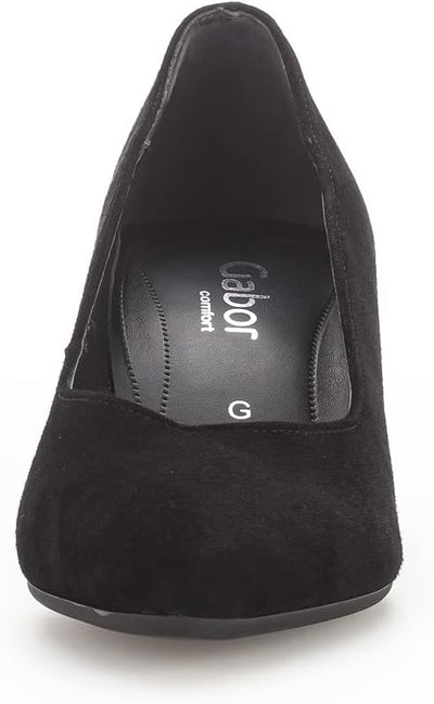 Gabor Damen Klassische Pumps, Frauen Absatzschuhe,Moderate Mehrweite (G) 36 EU Schwarz 47, 36 EU Sch