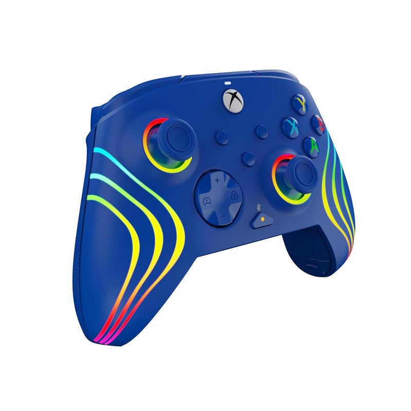 PDP Xbox Afterglow Wave Wired Controller Blue