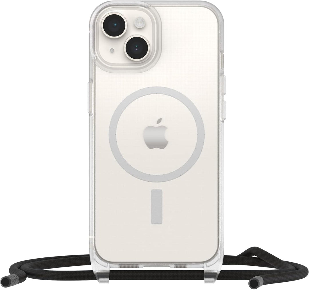 OtterBox React Necklace Hülle mit MagSafe für iPhone 14, ultraschlanke, schützende Hülle mit Verstel