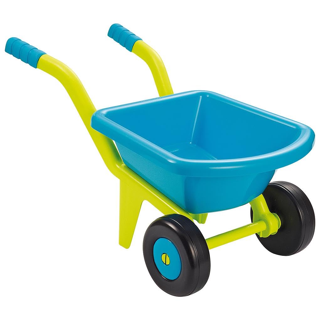 Simba Dickie 7600004542 Schubkarre-7600004542 Schubkarre, blau/grün Ohne Zubehör, Ohne Zubehör