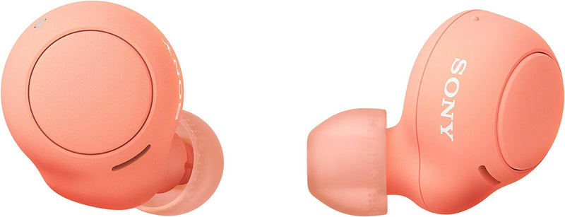 Sony WF-C500 kabellos, Bluetooth, In-Ear Earbuds (mit IPX4 Rating und bis zu 20h Akkulaufzeit) Orang