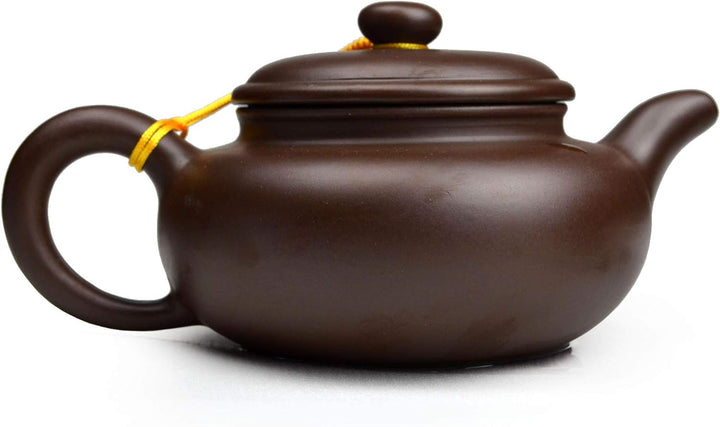 Yxhupot Teekanne, 450 ml, chinesischer Zisha-Ton, für Tee, Kaffee, Archaize Fanggu (L)