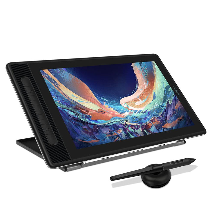 2022 HUION Kamvas Pro 13 2.5K QHD Grafiktablett mit Display QLED Volllaminierung 145% sRGB Batteriel