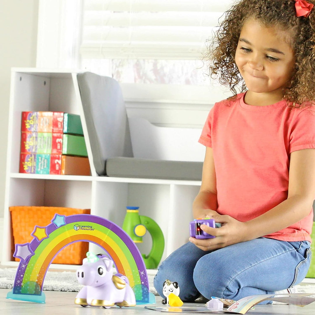 Learning Resources Coding Critters MagiCoders Skye, das Einhorn, Programmierspielzeug für Kinder, MI