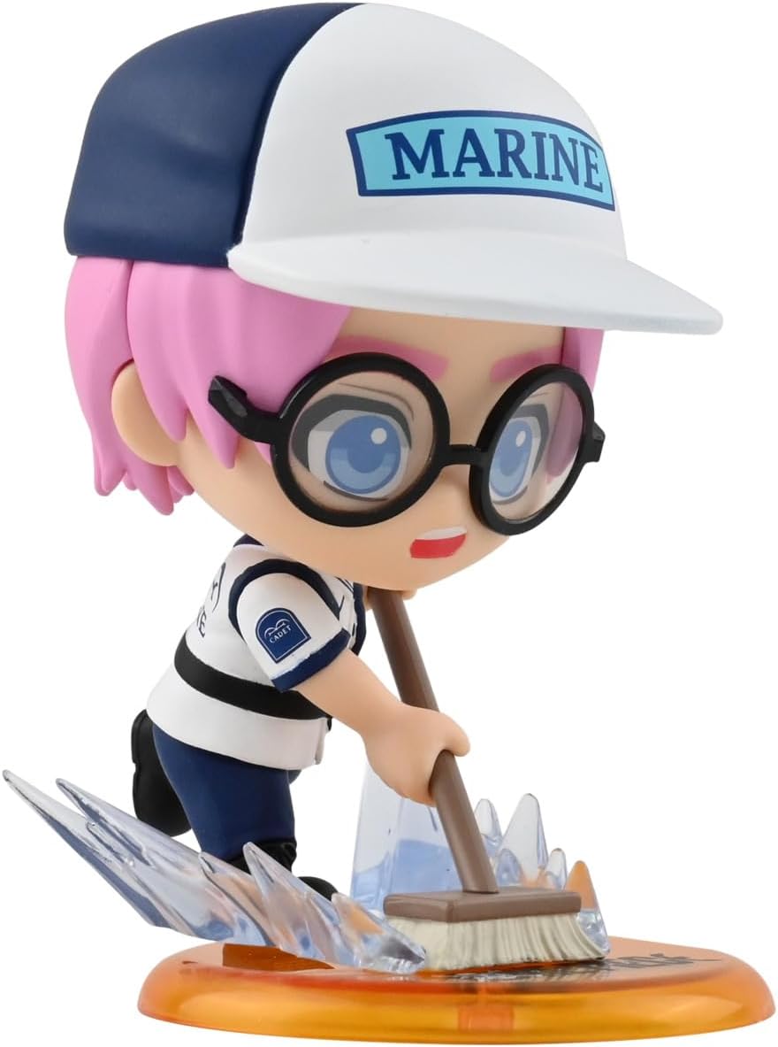 Yume 15692 - One Piece Cosbi Collection, Blind Box mit 1 von 9 Mini Figuren, Sammelfigur mit Sammelk
