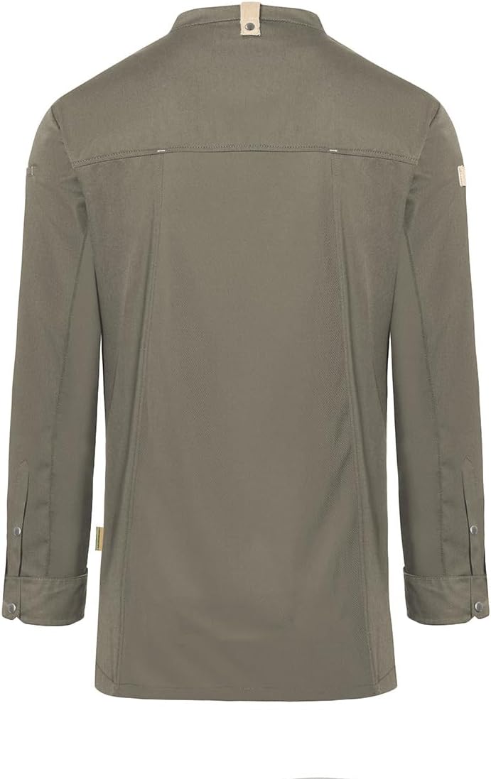 Karlowsky Herren Kochjacke Green-Generation, aus nachhaltigem Material, 72% GRS Certified Recycled P