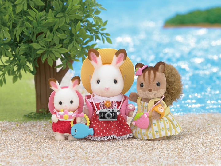 Sylvanian Families 5192 Strandausflug - Figuren für Puppenhaus mehrfarbig
