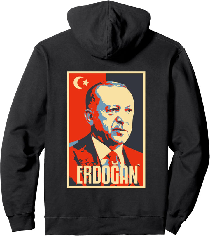 Erdogan Türkei Türkiye Türkischer Präsident Heimatland AKP Pullover Hoodie