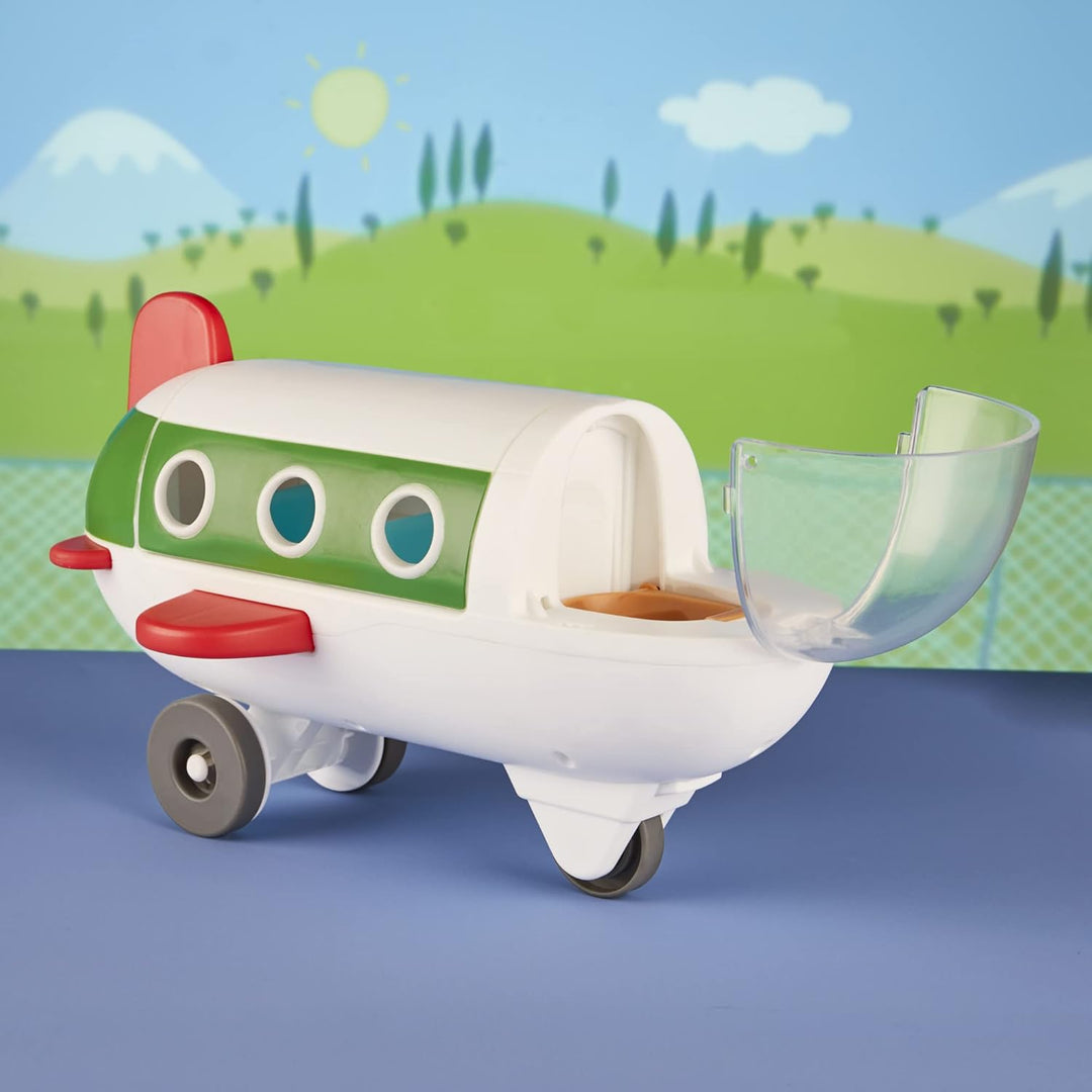 Peppa Pig Peppa's Adventures Peppa Flugzeug, Vorschulspielzeug, das wirklich fährt, Unisex, 1 Figur