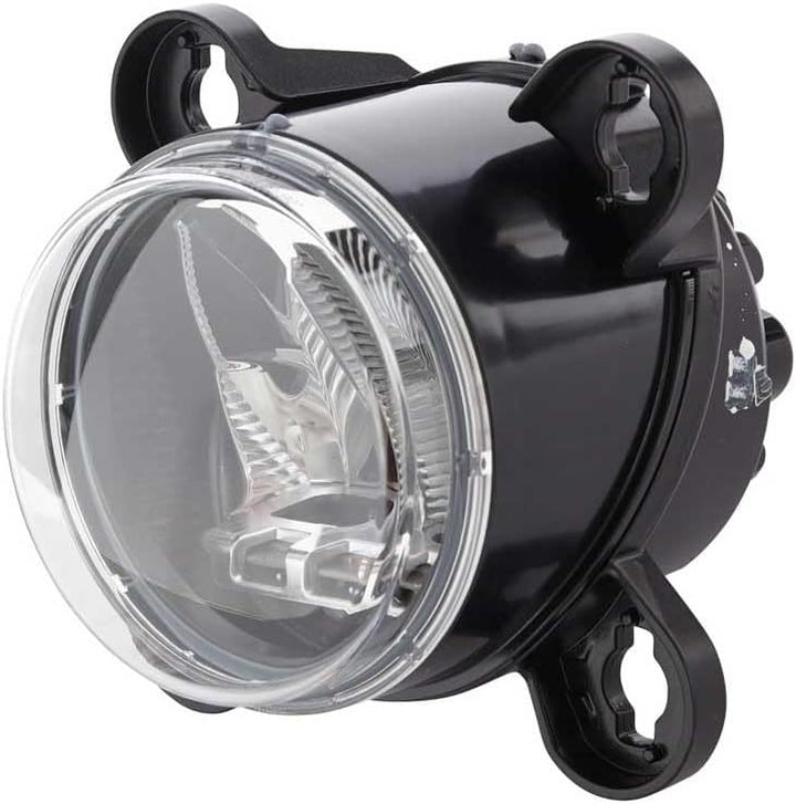 HELLA - LED-Hauptscheinwerfer - 90mm Essential R80 - 24/12V - rund - Einbau - Lichtscheibenfarbe: tr