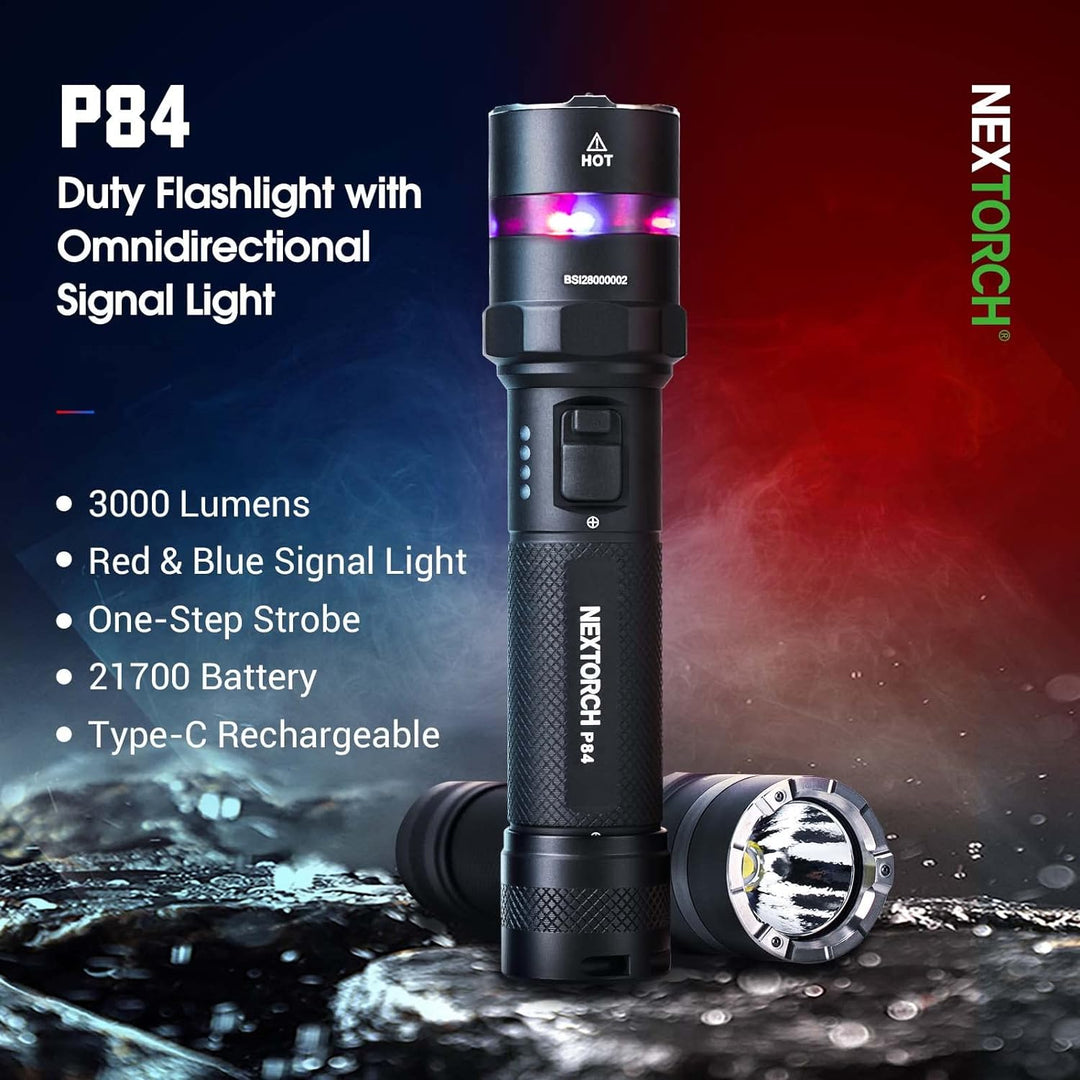 NEXTORCH P84 Taschenlampe 3000 Lumen