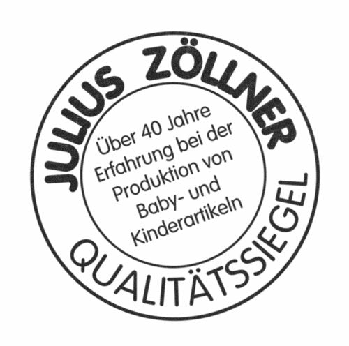 Zöllner 4810130000 – Kindersteppbett-Set Zöllner Feder/Daune, Gr. 100x135 cm, Füllung 750 g
