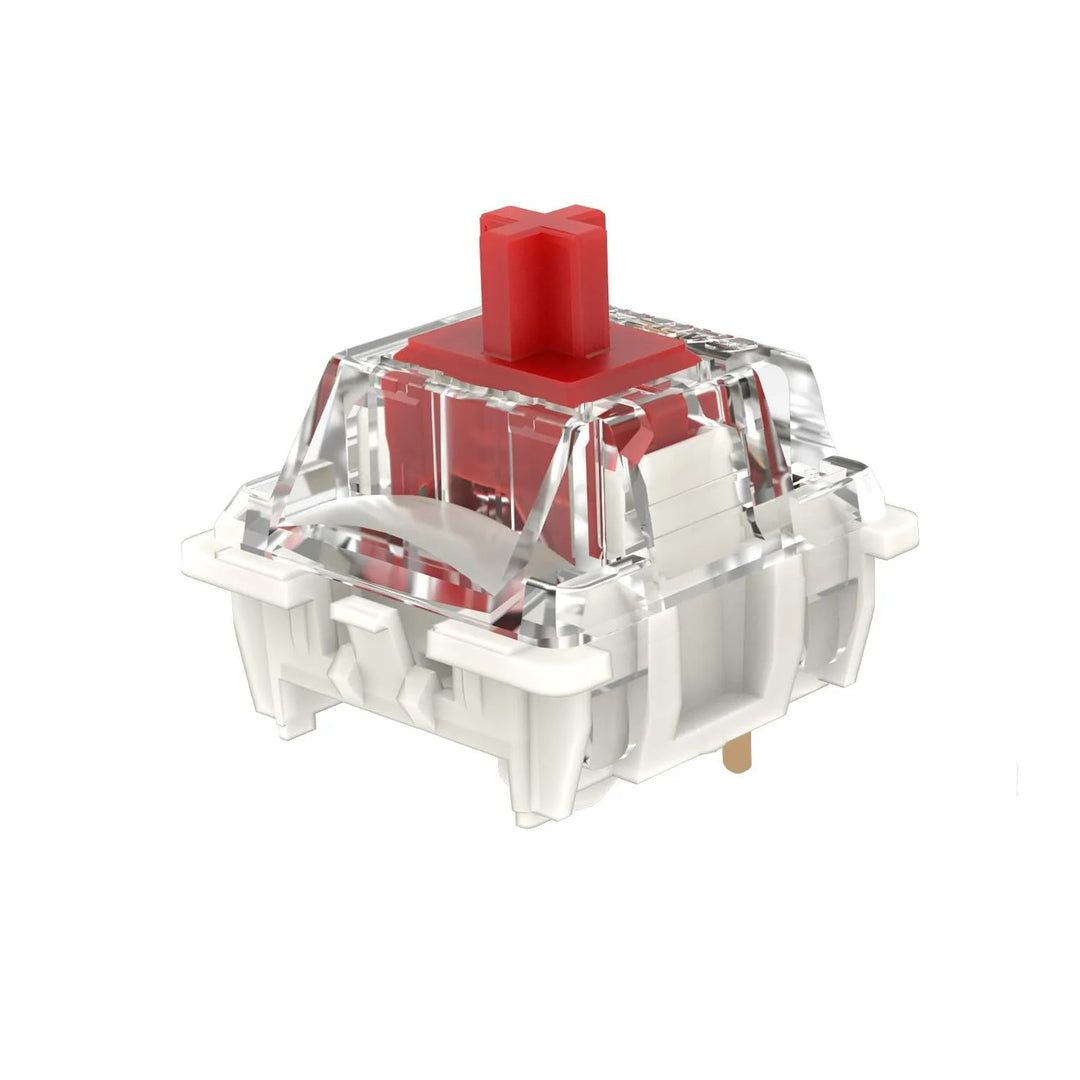 kutethy Gateron G Red Pro 3.0 Switches Pre-lubed 3pin RGB SMD Linear für Gaming Mechanische Tastatur