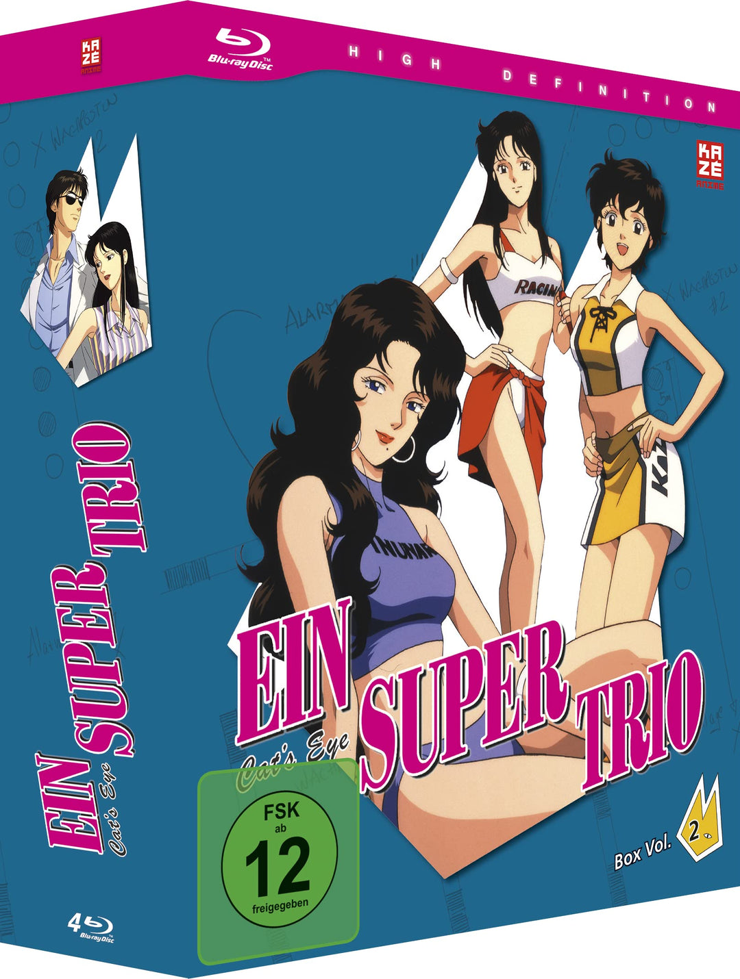Ein Supertrio - Cat´s Eye - Gesamtausgabe - Vol. 2 - [Blu-ray], Blu-ray