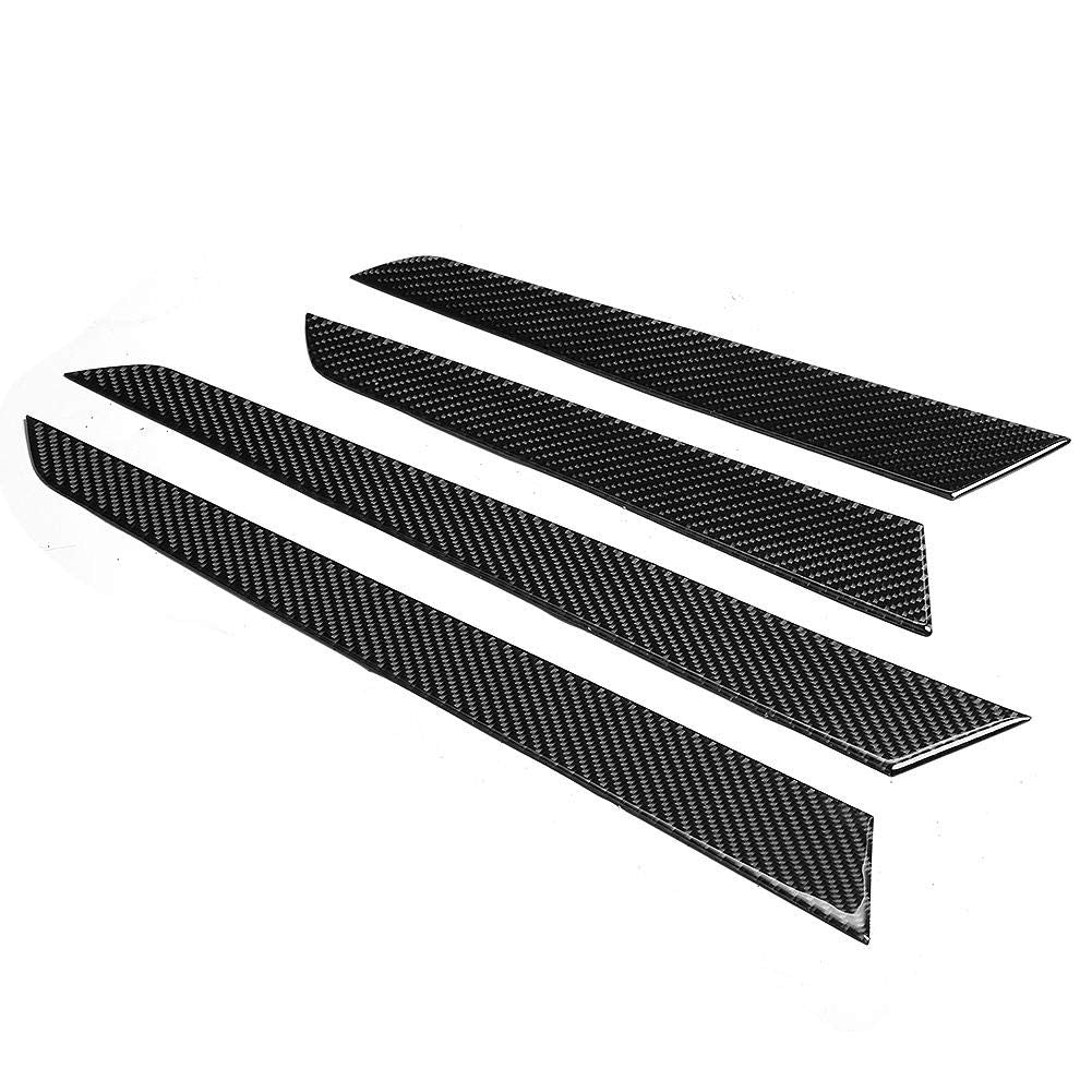 w204 carbon Innentürverkleidung, 4PCS-Verkleidung der Innentürverkleidung Verkleidung aus echtem Car