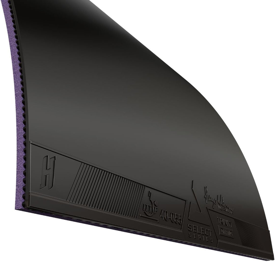 JOOLA Hugo Calderano Trinity Dynamic Tischtennisbelag 2,0mm Schwarz, 2,0mm Schwarz