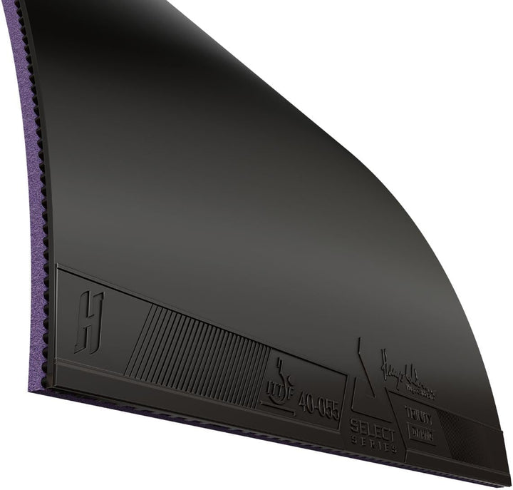JOOLA Hugo Calderano Trinity Dynamic Tischtennisbelag 2,0mm Schwarz, 2,0mm Schwarz