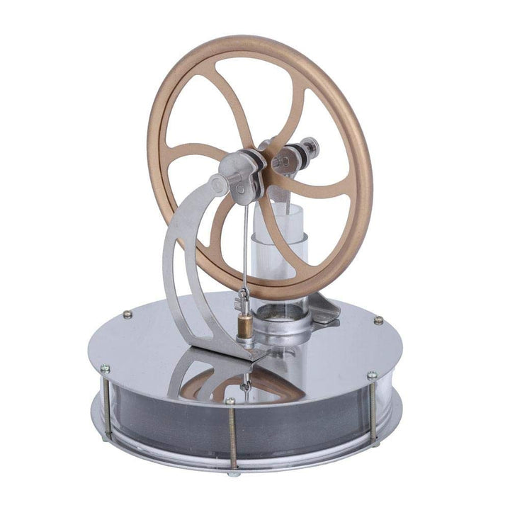 Fictory Niedertemperatur Stirlingmotor, Dampfmaschine Modell, 1 STÜCK Stirlingmotor Motor Hand wärme