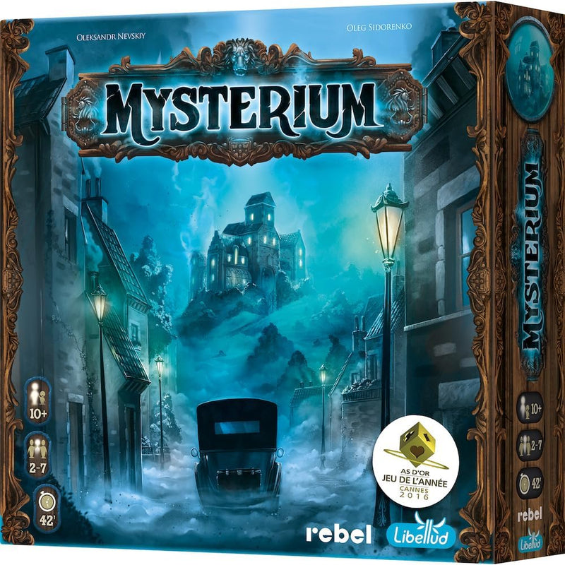 Rebel | Mysterium (Polen) | Brettspiel | Für Kinder | Alter 10 + | 2+ Spieler | Spielzeit ca. 42 Min