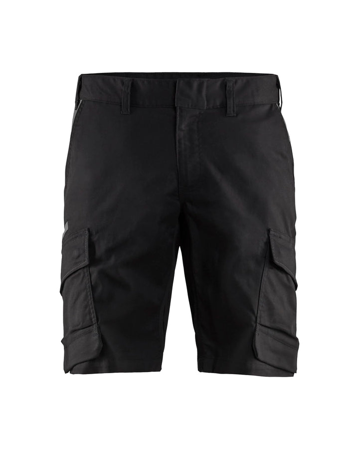 Blaklader 144618329998C46 Industrie Stretch Shorts, Schwarz/dunkelgrau, Grösse C46 Schwarz, Dunkelgr