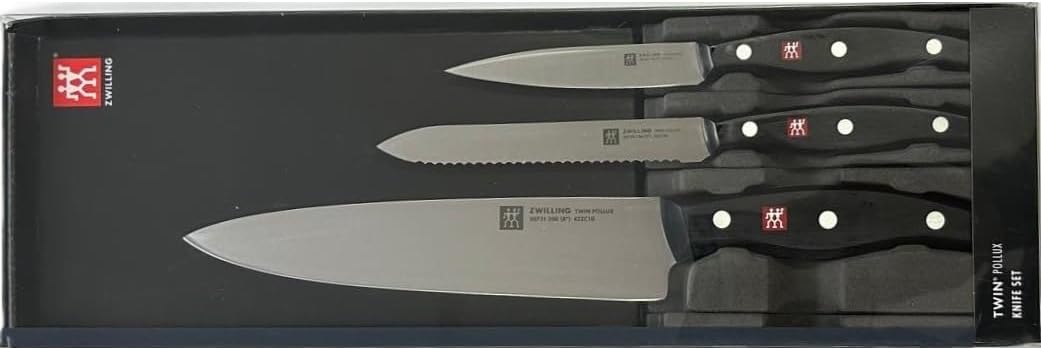 ZWILLING 30751-300 Messerset 3-TLG. Twin Pollux Schwarz