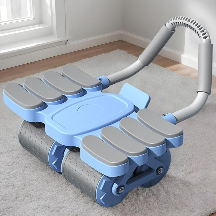 AB Rad Roller, ABS Roller, Fitnessgeräte AB -Trainer mit Ellbogenunterstützung, Bauchübungsausrüstun