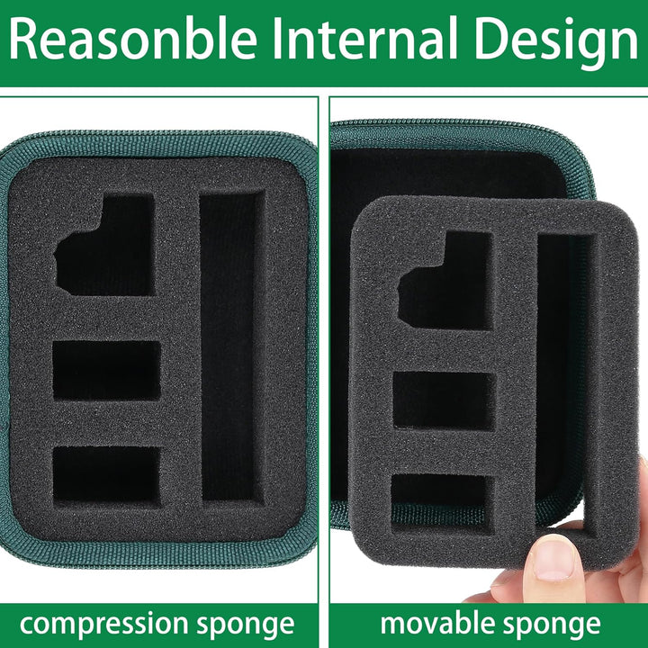 co2CREA Harte Tasche für Bosch Laserentfernungsmesser Zamo der 3 Gen /4 Generation Case Etui Trageta