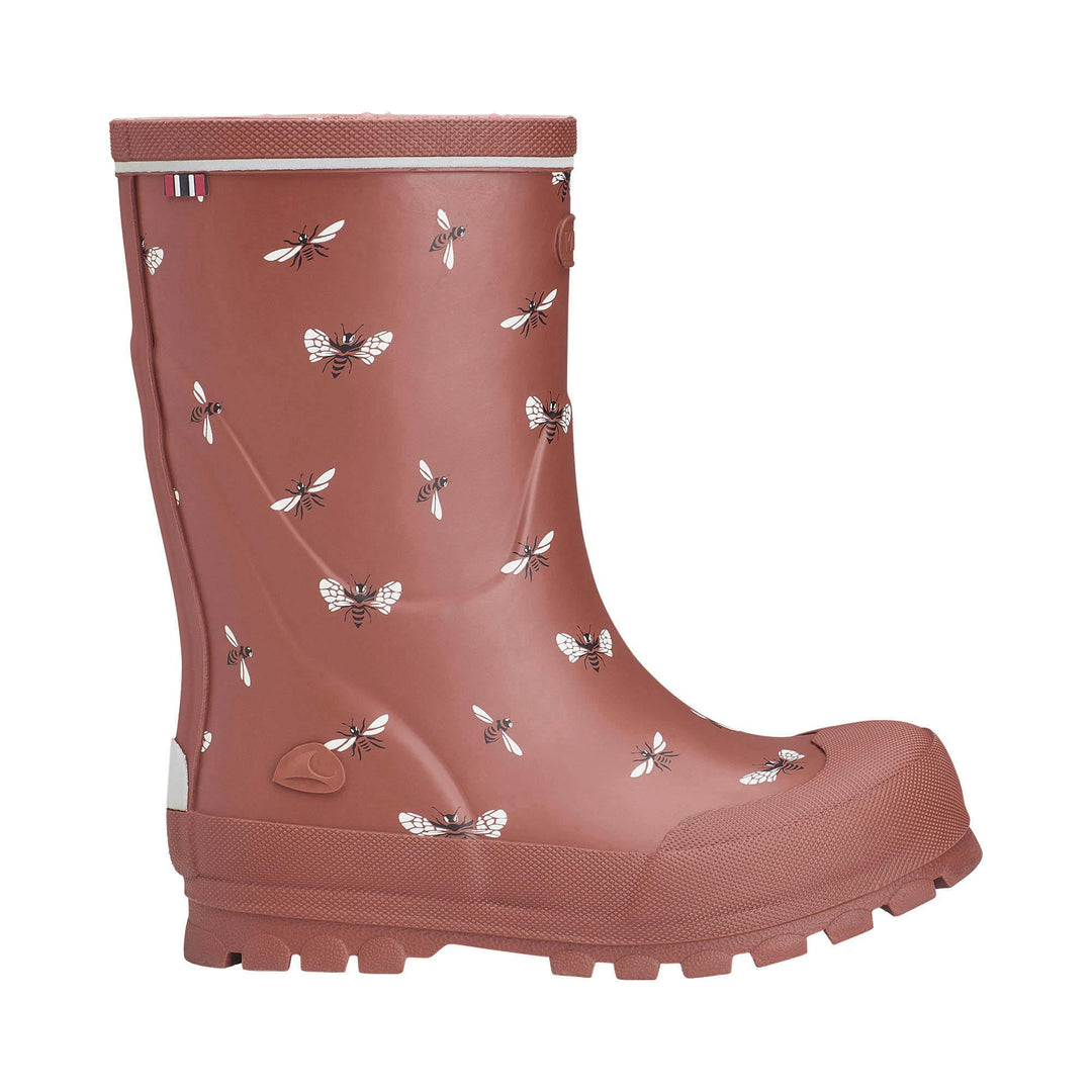 Viking Unisex Kinder JollyGummistiefel 22 EU Cognac White, 22 EU Cognac White
