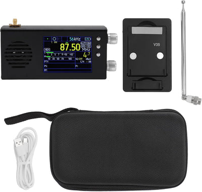 Tragbares SSB-Kurzwellenradio, AM FM SW CB VHF UHF WX AIR LW MW Vollband-Radioempfänger, 3,2-Zoll-LC