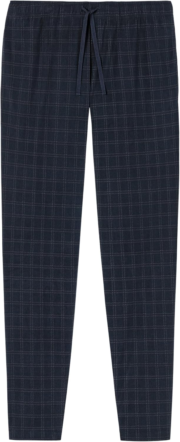 Schiesser Herren Lange Unterhose Doppelripp weiche 100% Baumwolle kochfest 56 Dunkelblau, 56 Dunkelb