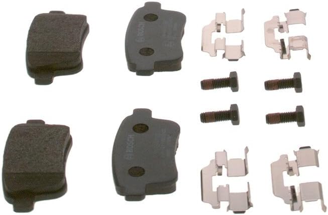 Bosch BP1221 Bremsbeläge - Hinterachse - ECE-R90 Zertifizierung - vier Bremsbeläge pro Set
