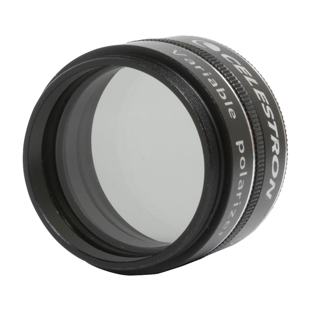 Celestron 94107 variabler Polarisations-Mondfilter – Reduziert Helligkeit und Blendung. Kompatibel m
